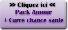 Pack Amour complet : Séance Reiki Amour Universel +  carré de la chance santé