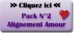 Pack N°2 Alignement Amour : Logiciel + Carré composé