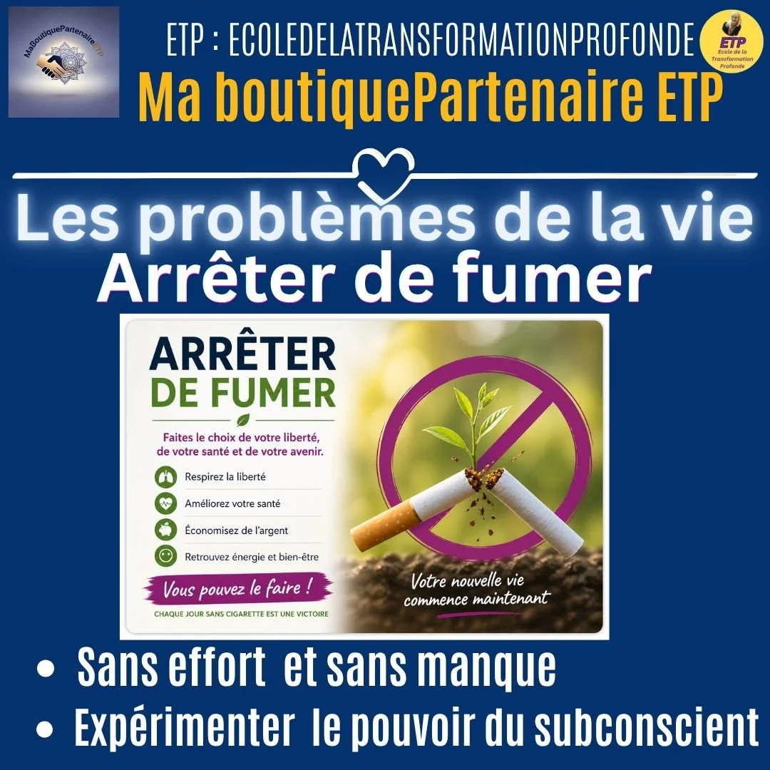 arreter de fumer par l'auto hypnothérapie ETP-MGK