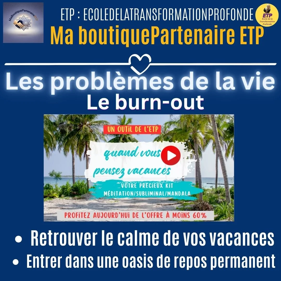 burn-out, vacances, ETP-MGK