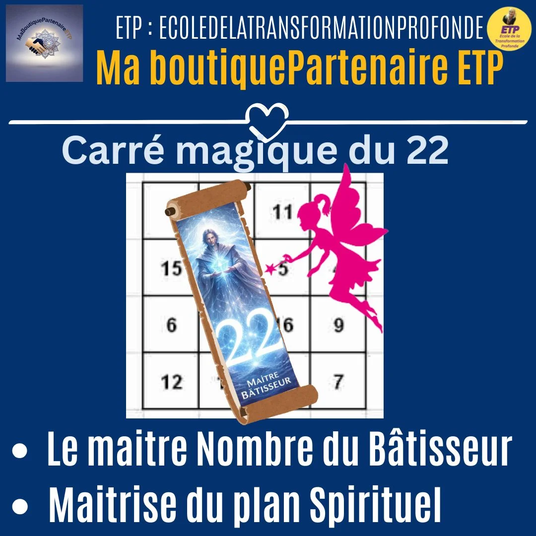 carré magique annuel + carres magique mensuel + reiki mensuel ETP-MGK