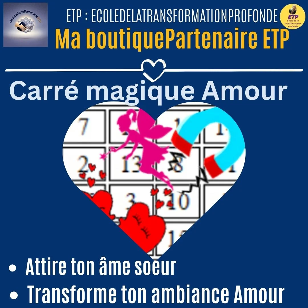 carré magique argent ETP-MGK